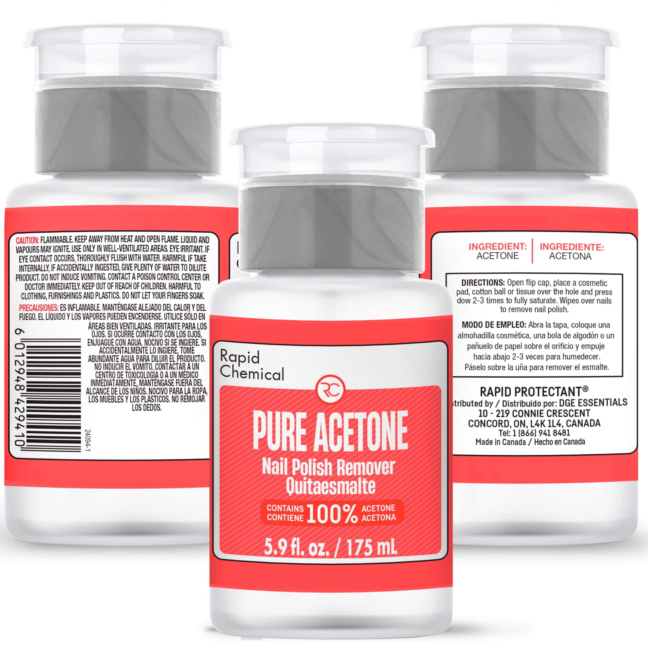 Amazon.com : Pure Acetone 100 Percent Nail Polish Remover and Gel